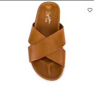 Seychelles Lighthearted Slide in Vachetta